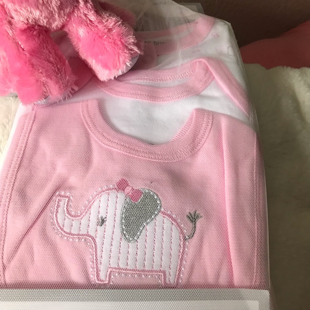 Baby Sleepers 3-6 months Girls Pink